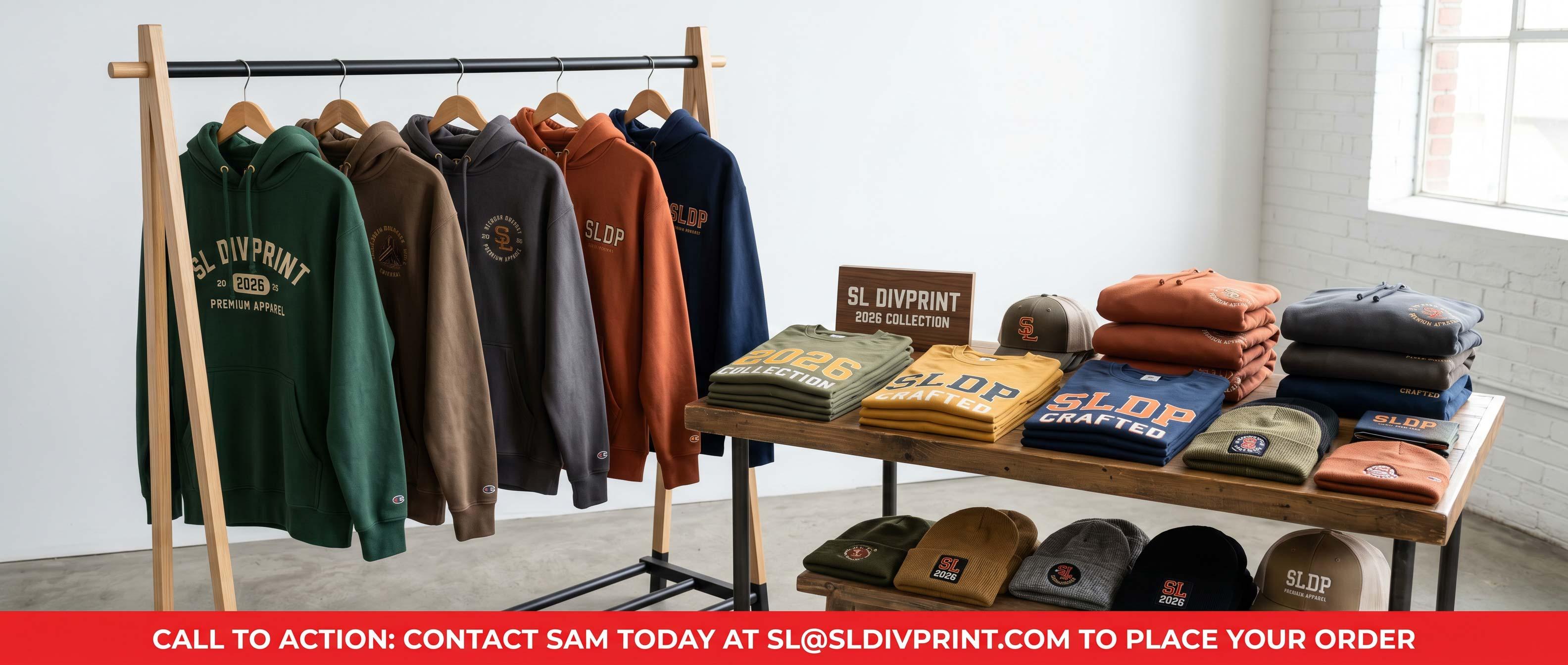2026 Custom Apparel Swag Display 2026 heavyweight hoodies and tees company swag ideas 2026 unique custom swag promotional swag ideas event custom swag branded merchandise 2026 custom apparel swag trade show swag ideas eco friendly promotional products rush order swag 2026 swag trends