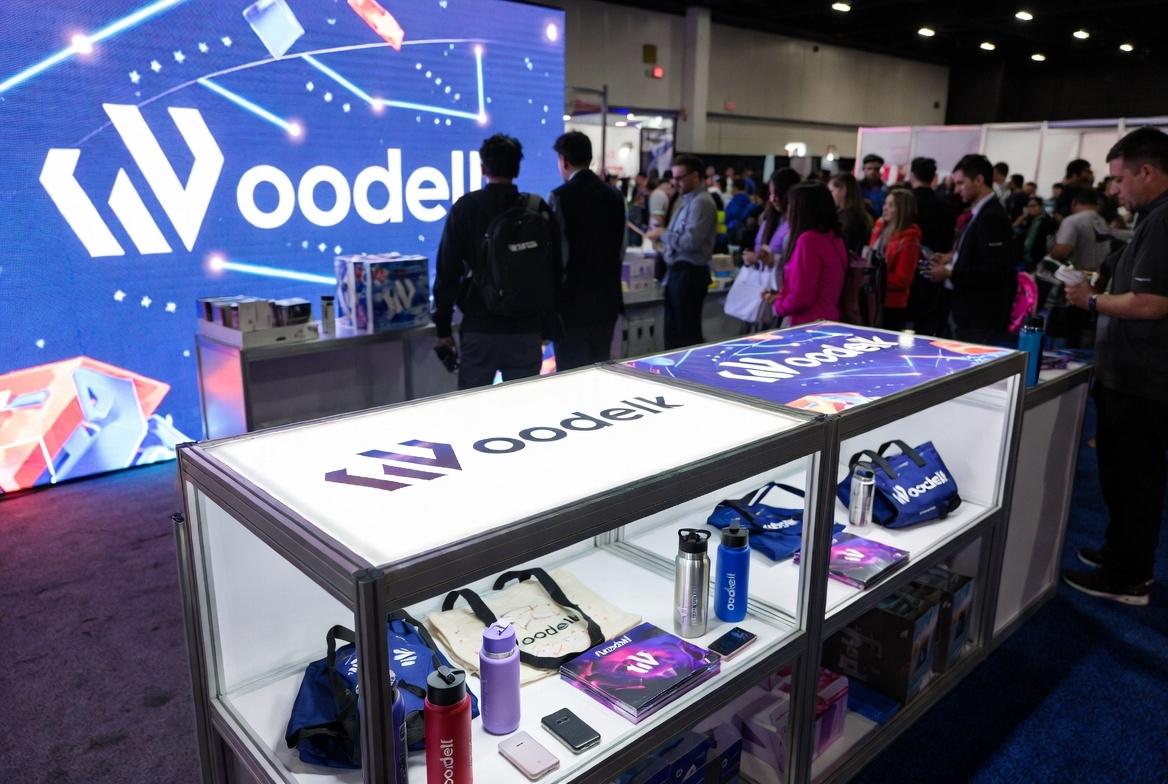 Portable Illuminated Counter Trade Show 2026 | SL Diversified Printing Portable illuminated counter with light box trade show displays exhibit branding Diversified Printing Services today to get your rush order trade show displays Trade show display ideas immersive trade show experiences immersive trade show experiences custom trade show booths