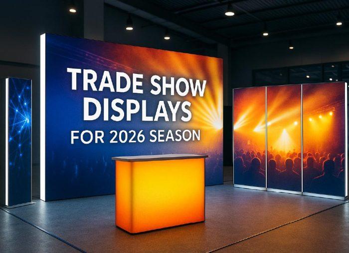 Where do trade show displays save the most time now?
