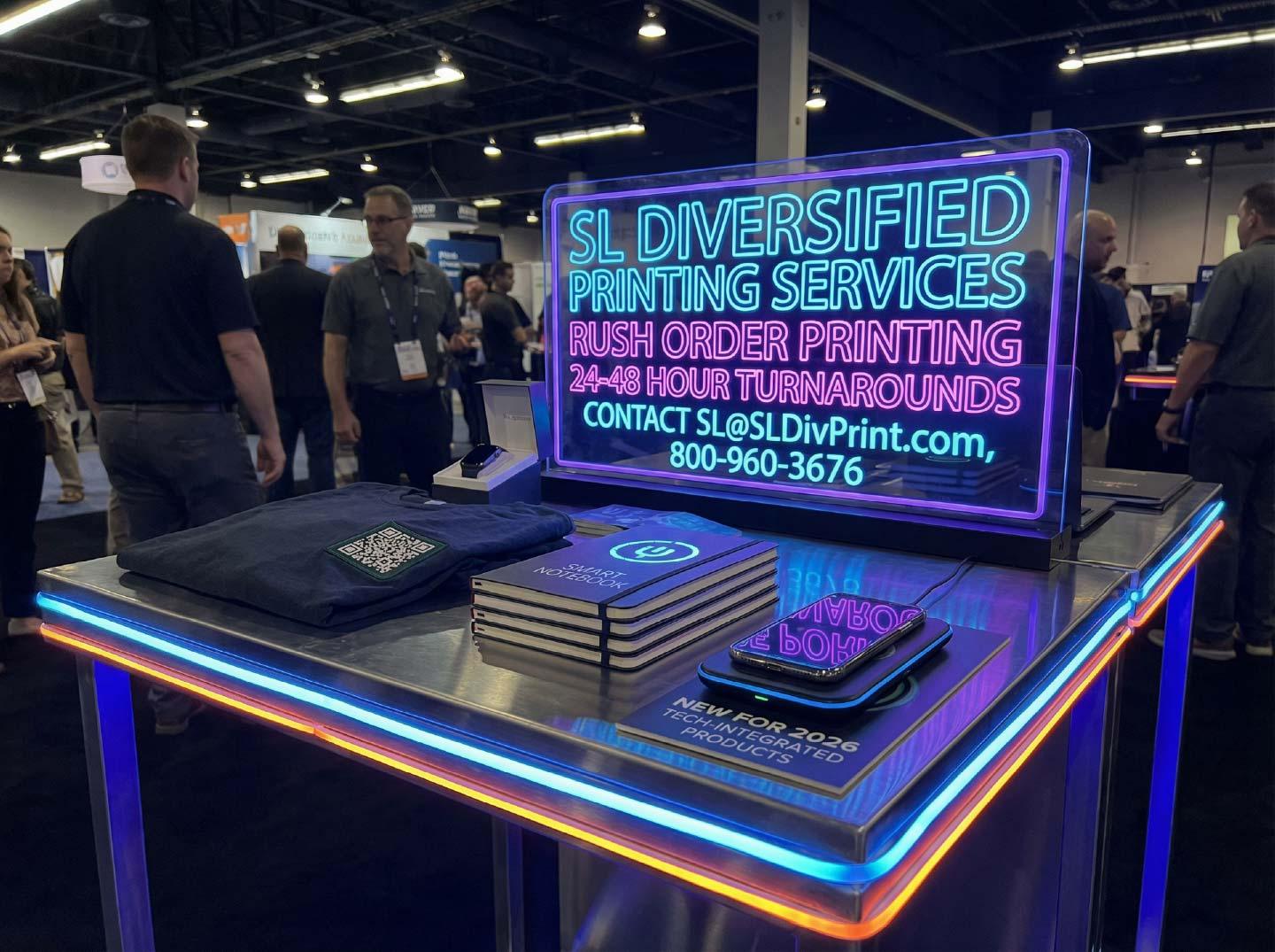 Tech integrated unique promotional products unique promotional product ideas unique promotional products 2026 unique custom merch 2026 custom merch maker Rush order merch Rush order custom merch custom merch for businesses 2026 merch trends diversified printing services