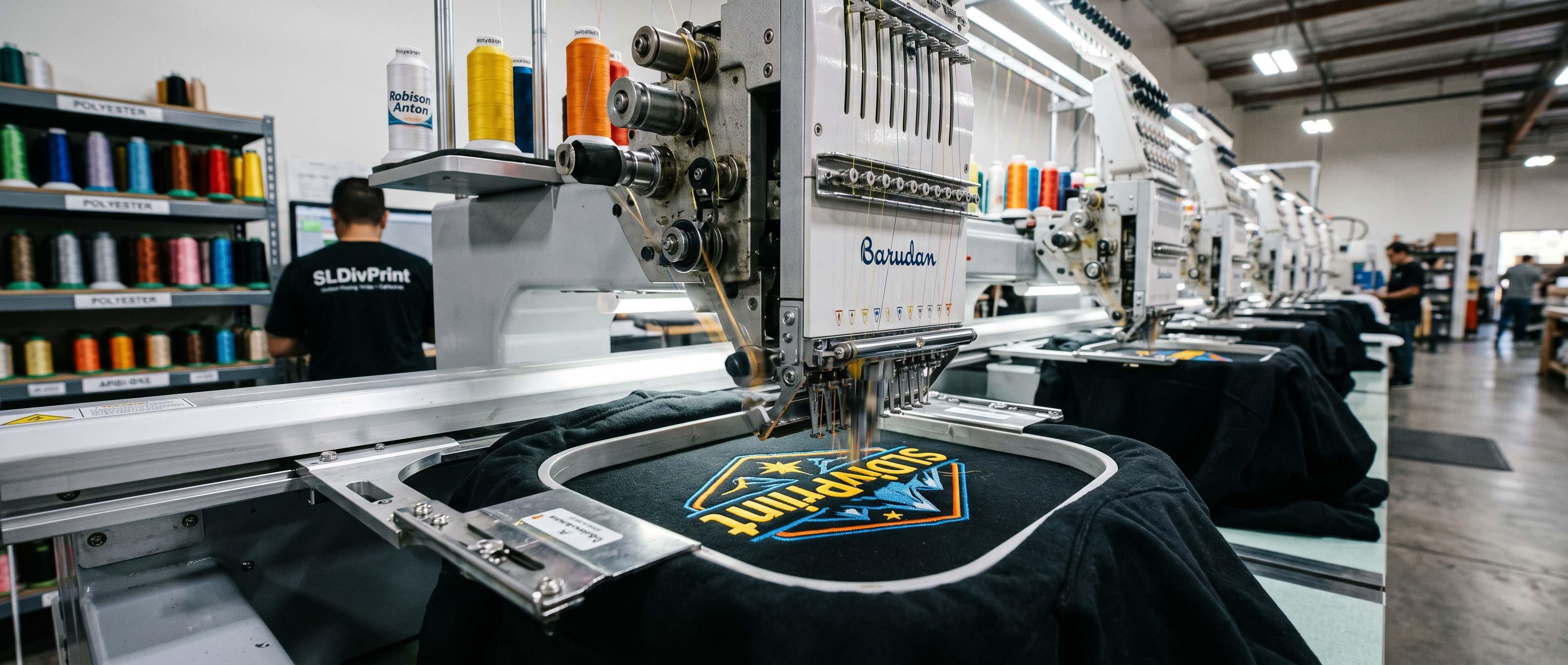 custom embroidery machine rush | SL Diversified Printing custom embroidery machine rush